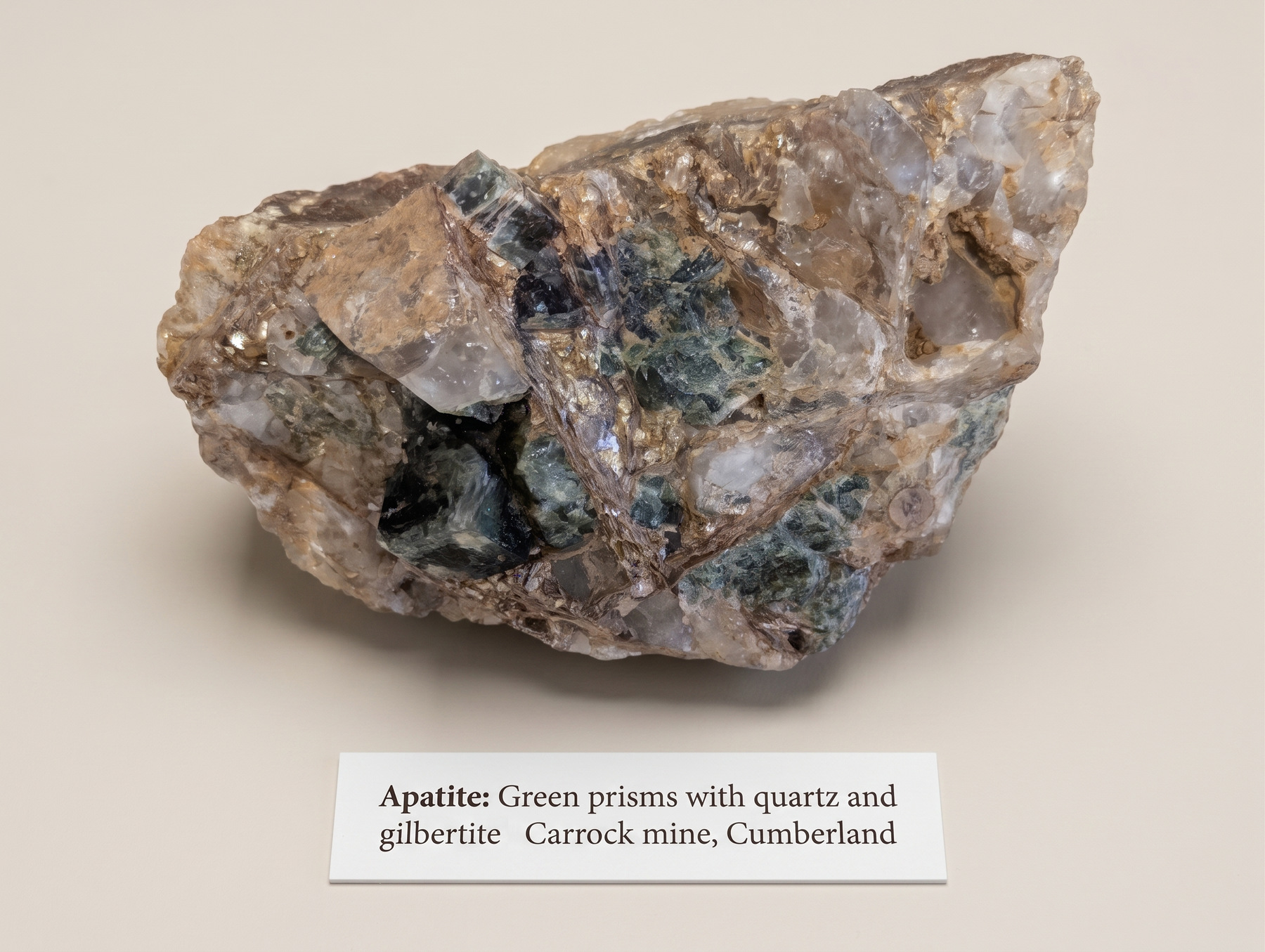 Carrock Mine, Apatite